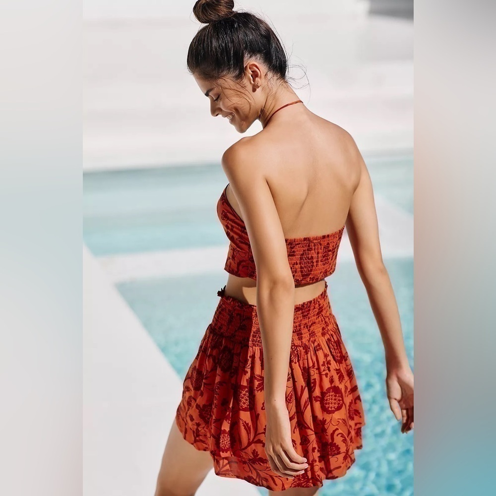 Anthropologie Beaded Skirt Set - Picture 5 of 6